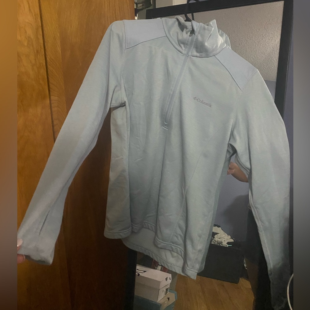 Baby Blue Columbia Sweatshirt